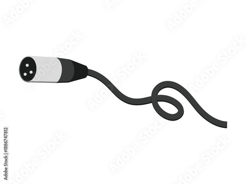 Hand Drawn XLB Cable Connector