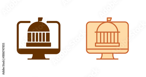 Digital Governance Icon Design