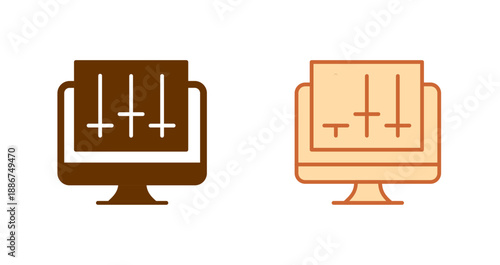 Audio Editing Icon Design