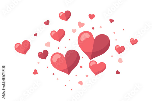 soft romantic heart gravity accent