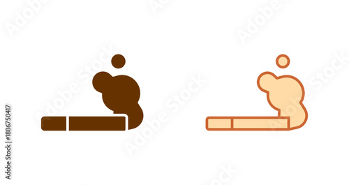 Cigarette Icon Design