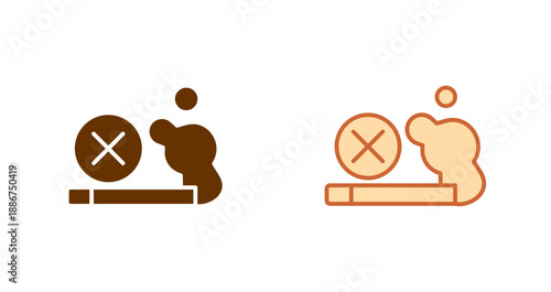 Quit Smoking Icon Design