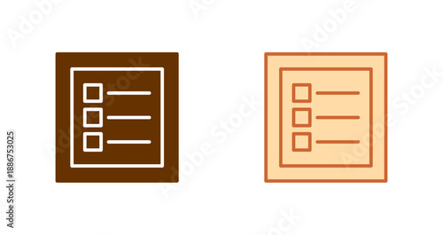 List Icon Design