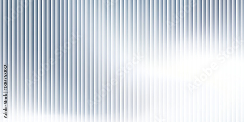 Vector mesh background should feature a white, limbo space studio simple design. Elegant abstract texture with repeating vertical stripes