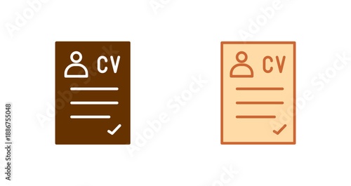 CV Icon Design