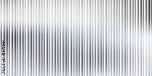 Vector aluminum grey sheet with reflection. Platinum and titanium abstract cold simple. Minimalist abstract background with vertical line