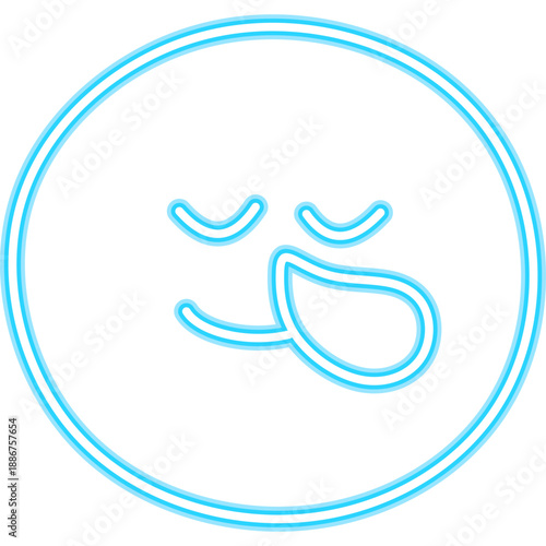 Neon Emoji Doodle Icon