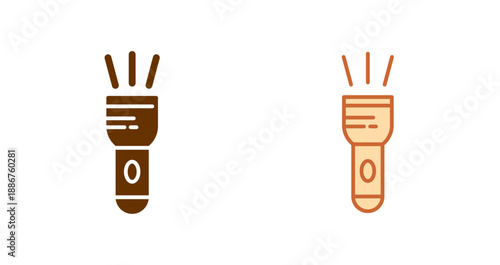 Flashlight Icon Design