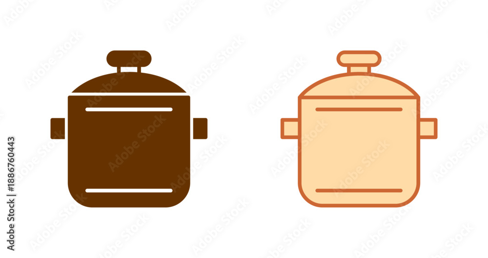 Obraz premium Cooker Icon Design