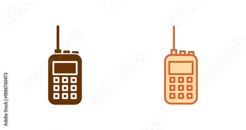 Walkie Talkie Icon Design