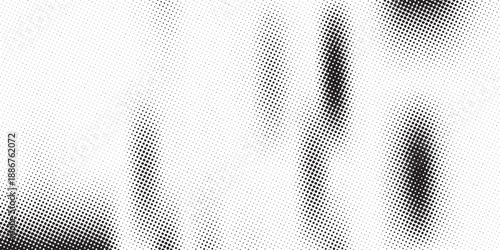 Black-white gradient halftone dots background. Pop art in vector illustration for your creative design .vector,eps10