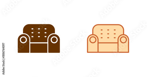 Armchair Icon Design