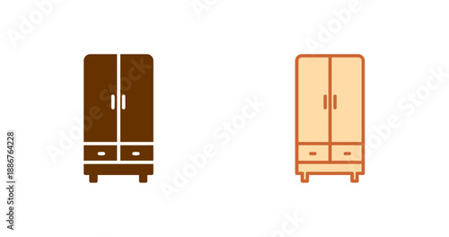 Cabinet Drawer Icon Design