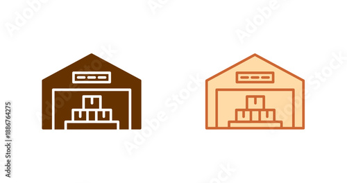 Warehouse Icon Design