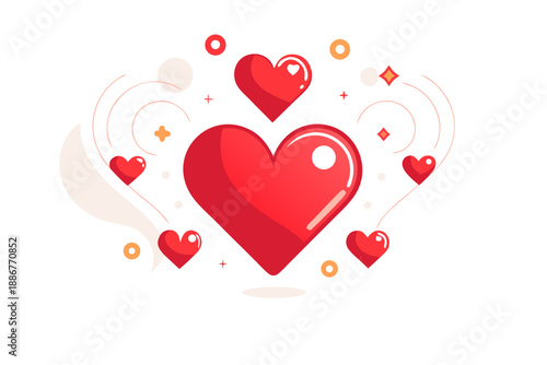 heart shaped balloons