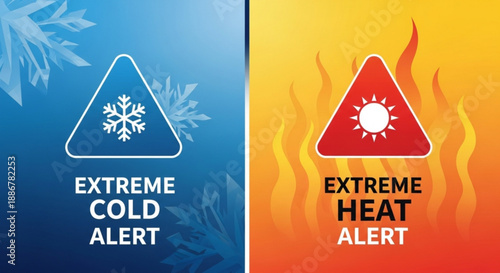Extreme Weather Alerts: Cold and Heat Warning Signs
