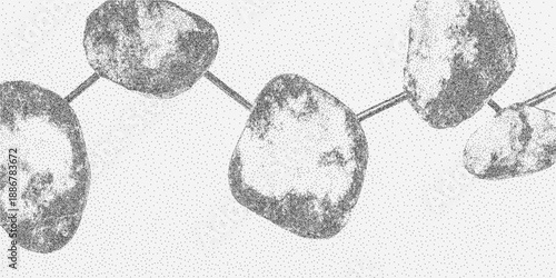 Abstract background with soft grain, speckled dust and faint stains, creating a textured vintage surface with subtle distressed charm.