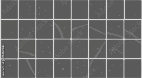 Modern Dark Grey Stone Tiles Seamless Pattern With Subtle Grout Lines And Textured Surface