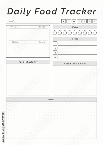 Daily Food Tracker