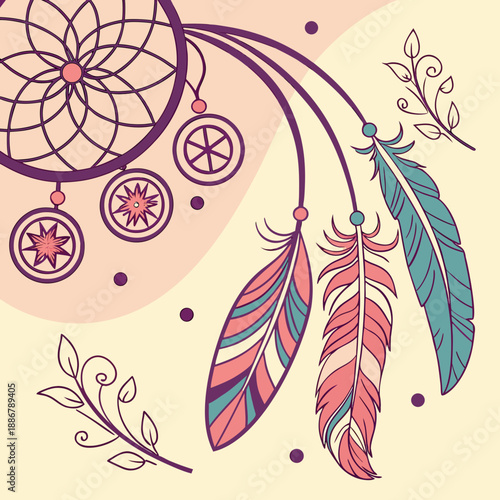 abstract floral background