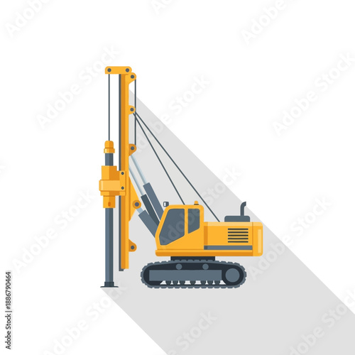 Modern Heavy Duty Drilling Rig For Geotechnical Engineering And Construction Projects