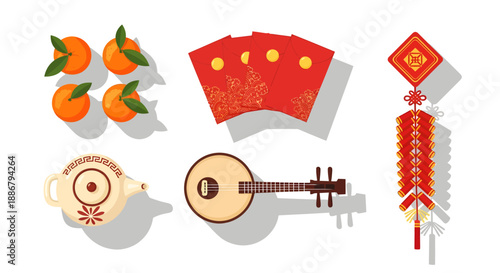 Traditional Chinese New Year Decorations and Items