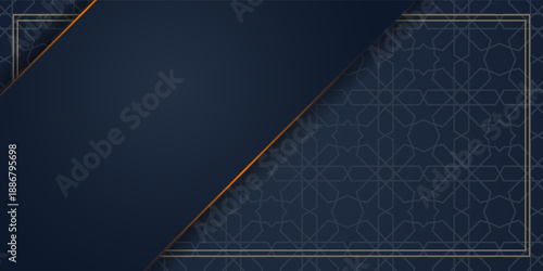 Vector graphic of Luxury Dark Blue Background. Fit for premium packaging design, decorative and other luxury background