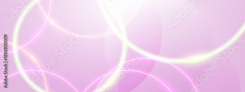 Soft Pink Abstract Light Wave Background with Glowing Lines, Pastel Gradient Flow for Modern Design, Branding, Presentation and Digital Wallpaper