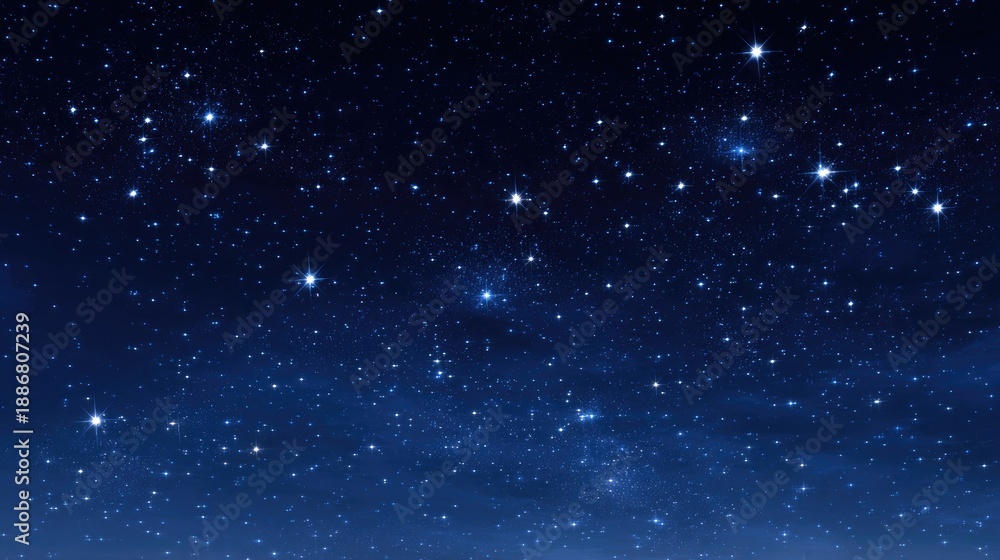 Fototapeta premium Starry sky background image