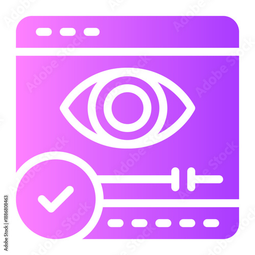 viewer gradient icon