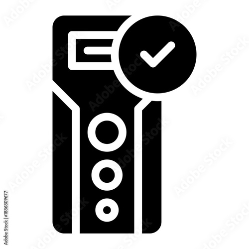 pc tower glyph icon