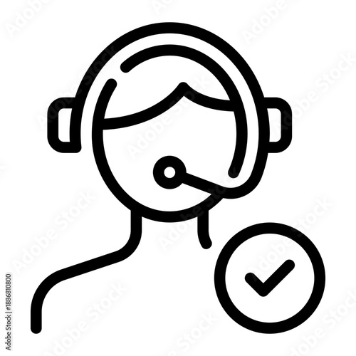 broadcasting line icon