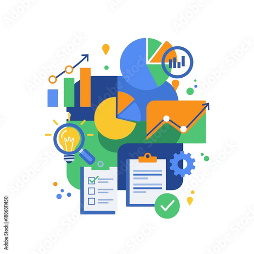 Business data analysis and statistics.