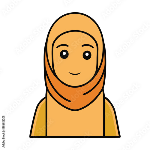 A graceful Muslim woman wearing a veil, her eyes gentle and expressive, draped in modest clothing, radiating dignity, faith, and quiet elegance in every gesture.
