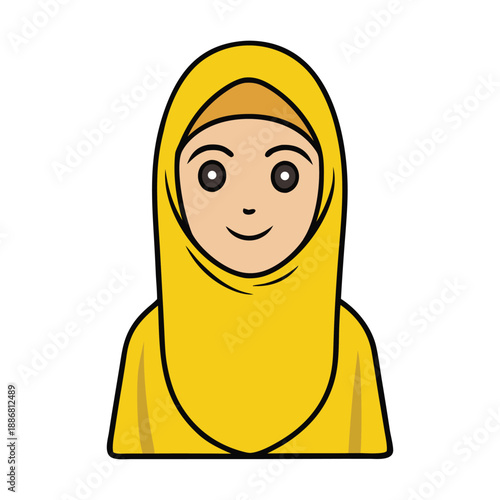 A graceful Muslim woman wearing a veil, her eyes gentle and expressive, draped in modest clothing, radiating dignity, faith, and quiet elegance in every gesture.
