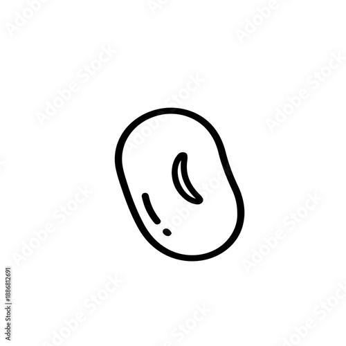 Simple Bean Icon