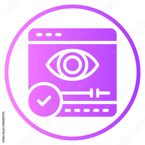 viewer gradient icon