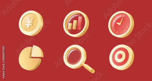 Stock finance, insurance and fund illustration