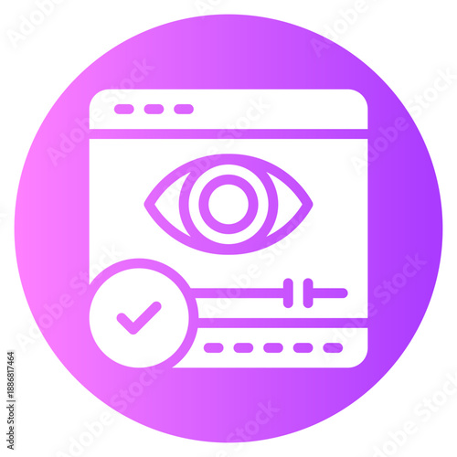 viewer gradient icon
