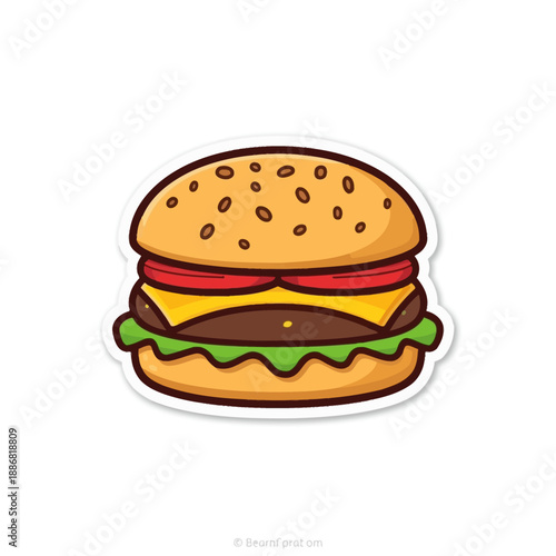 Cheese Burger Very delicious design