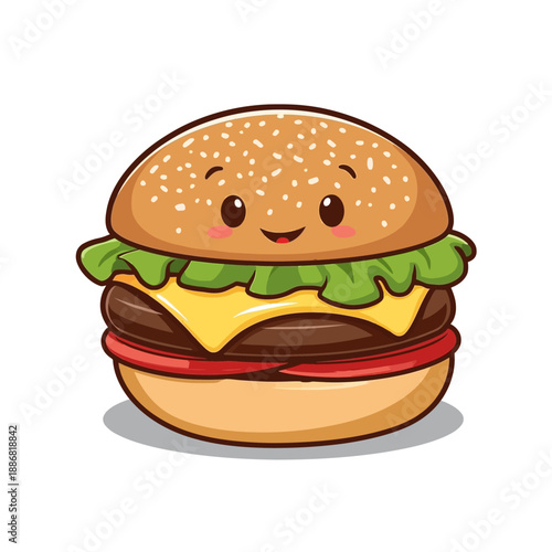 Cheese Burger Very delicious design