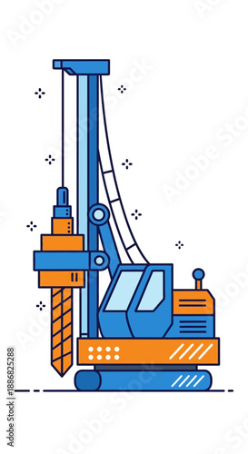Powerful Industrial Drilling Rig Machine For Modern Construction Projects Foundation Work