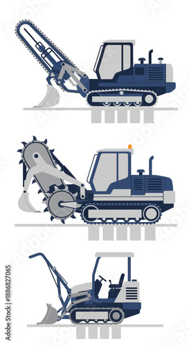 Powerful Trenching Machines Collection For Groundbreaking Infrastructure Development