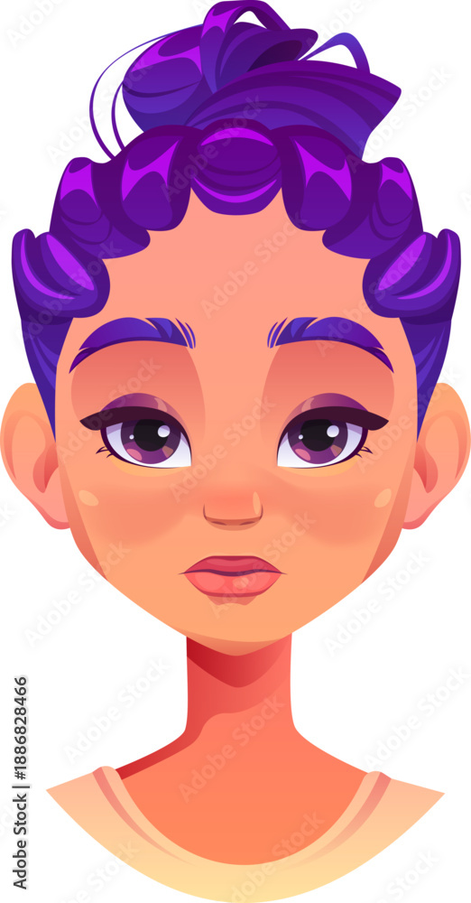 Fototapeta premium Cute Teen Avatar