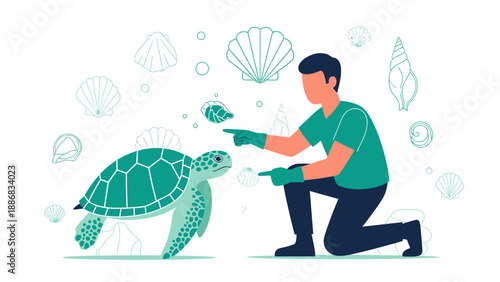 Sea Turtle Conservationist Working to Protect Wildlife from Ocean Plastic Pollution