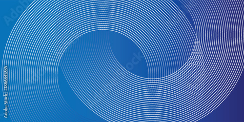 Modern Hexagon Blue Tech Finance Fintech Background Abstract Pixel Pattern Design