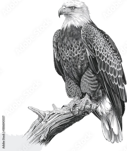 Minimalist geometric pattern with clean lines and sharp angles in black and white, vector illustration for branding and graphic design.