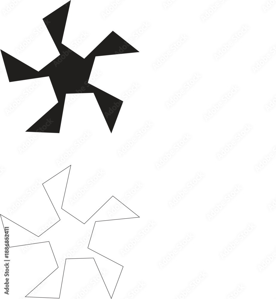 Obraz premium Shiny 3d silver star icon and metallic symbol isolated on white background as a bright holiday decoration element for Christmas design illustration vector