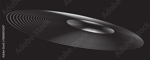 Abstract Particle Technology Background Design. Abstract wave moving point flow particles, high tech background design for brochure, flyer, magazine, business card, banner. Vector,eps.10