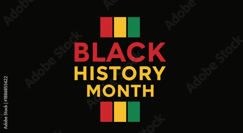Black History Month Celebration with African American Heritage and Culture